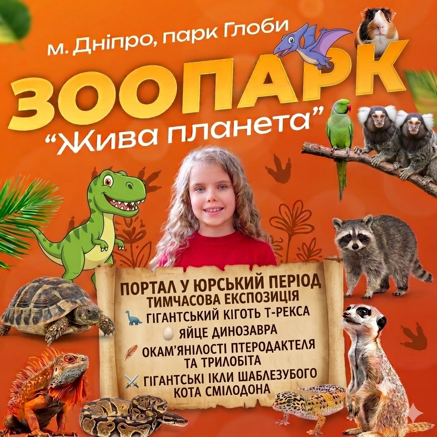 День Батька у зоопарку - запрошуємо на свято у парк Глоби 